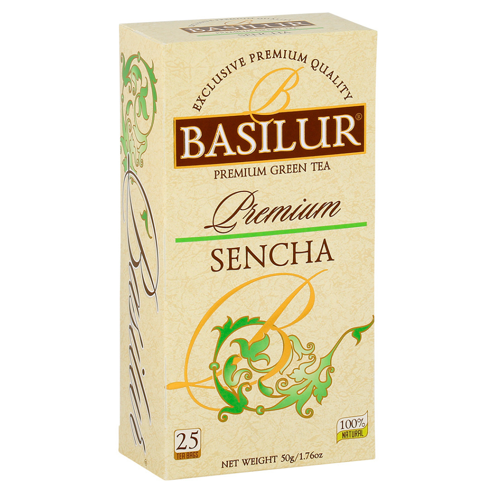 BASILUR Premium Sencha neprebalené 25 x 2 g kúpite na Mojalekaren.sk