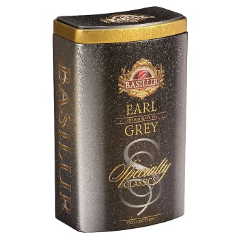 BASILUR Specialty Earl Grey čierny čaj v plechovej dóze 100 g