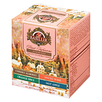 BASILUR Vianočná ovocná kolekcia prebal 10 sáčkov