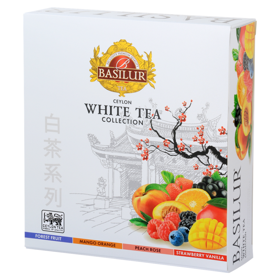 BASILUR White tea assorted prebal 40 gastro vreciek kúpite na Mojalekaren.sk