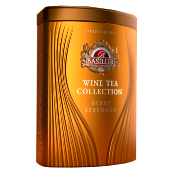 BASILUR Wine tea berry serenade čierny čaj 75 g