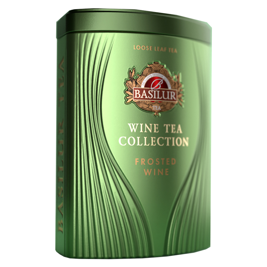 BASILUR Wine tea frosted wine zelený čaj 75 g