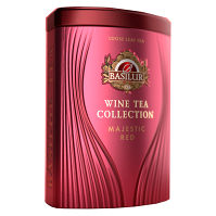 BASILUR Wine tea majestic red čierny čaj 75 g