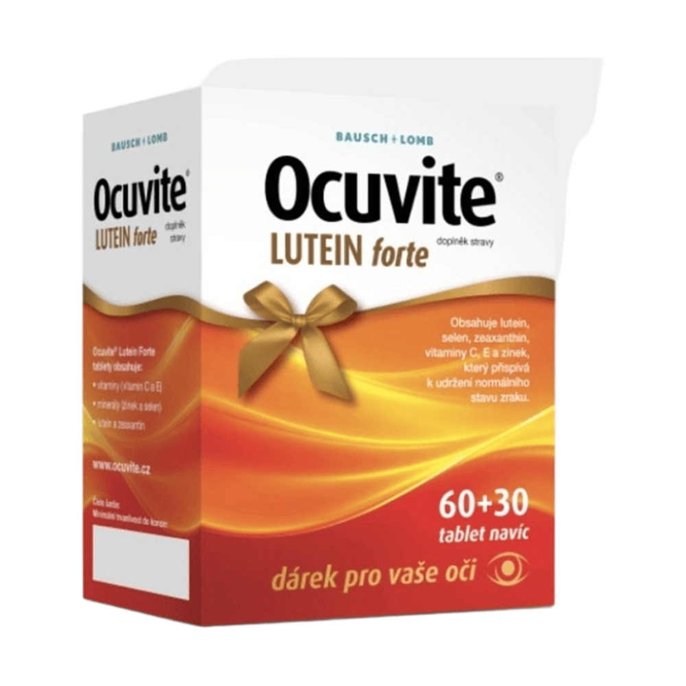 OCUVITE Bausch+Lomb Ocuvite Lutein Forte 90 tabliet kúpite na Mojalekaren.sk