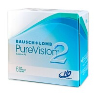 BAUSCH & LOMB PureVision 2 HD Mesačné kontaktné šošovky 6 kusov, Počet dioptrií: -8, Počet ks: 6 ks, Priemer: 14,0, Zakrivenie: 8,6