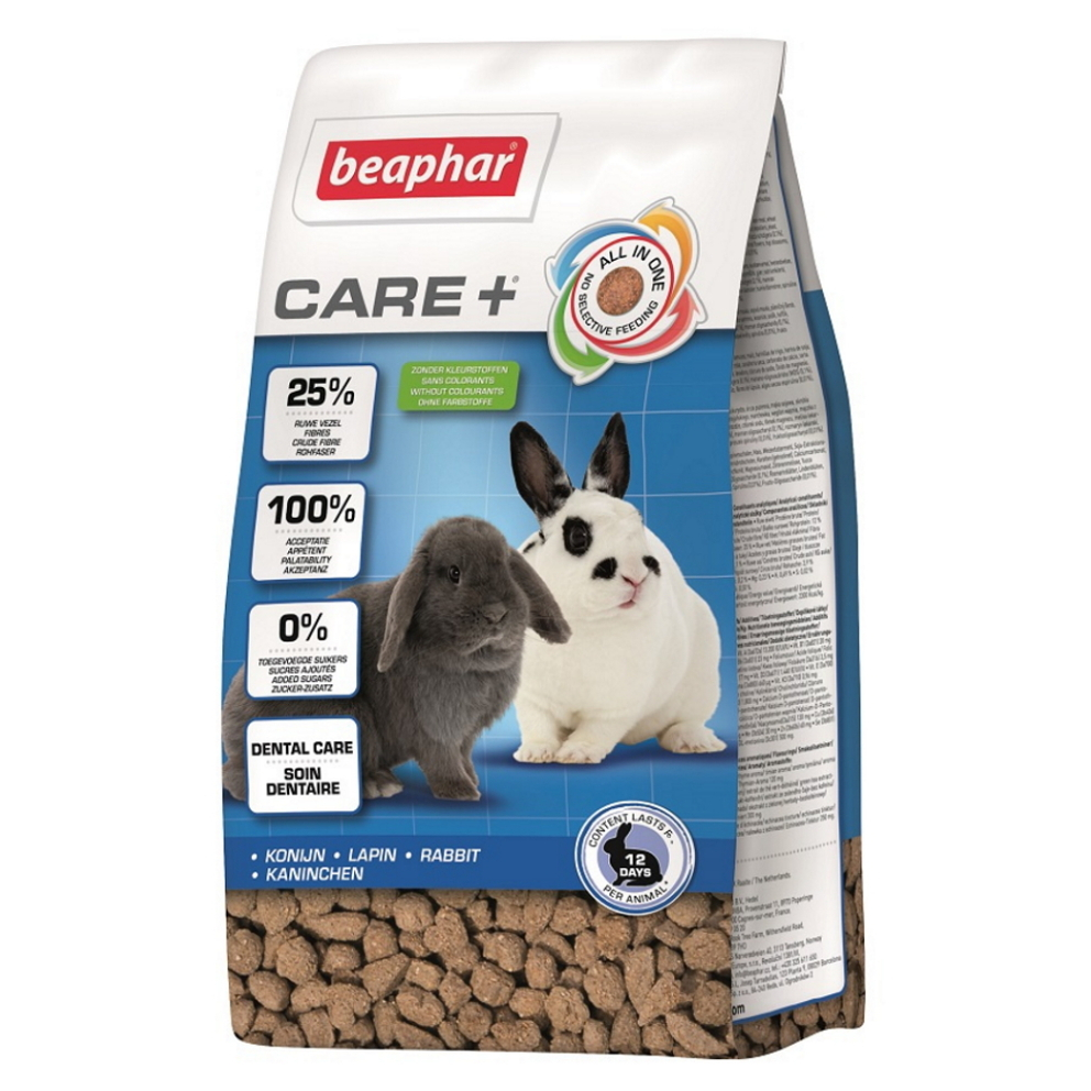 E-shop BEAPHAR Care+ krmivo králik 1,5 kg
