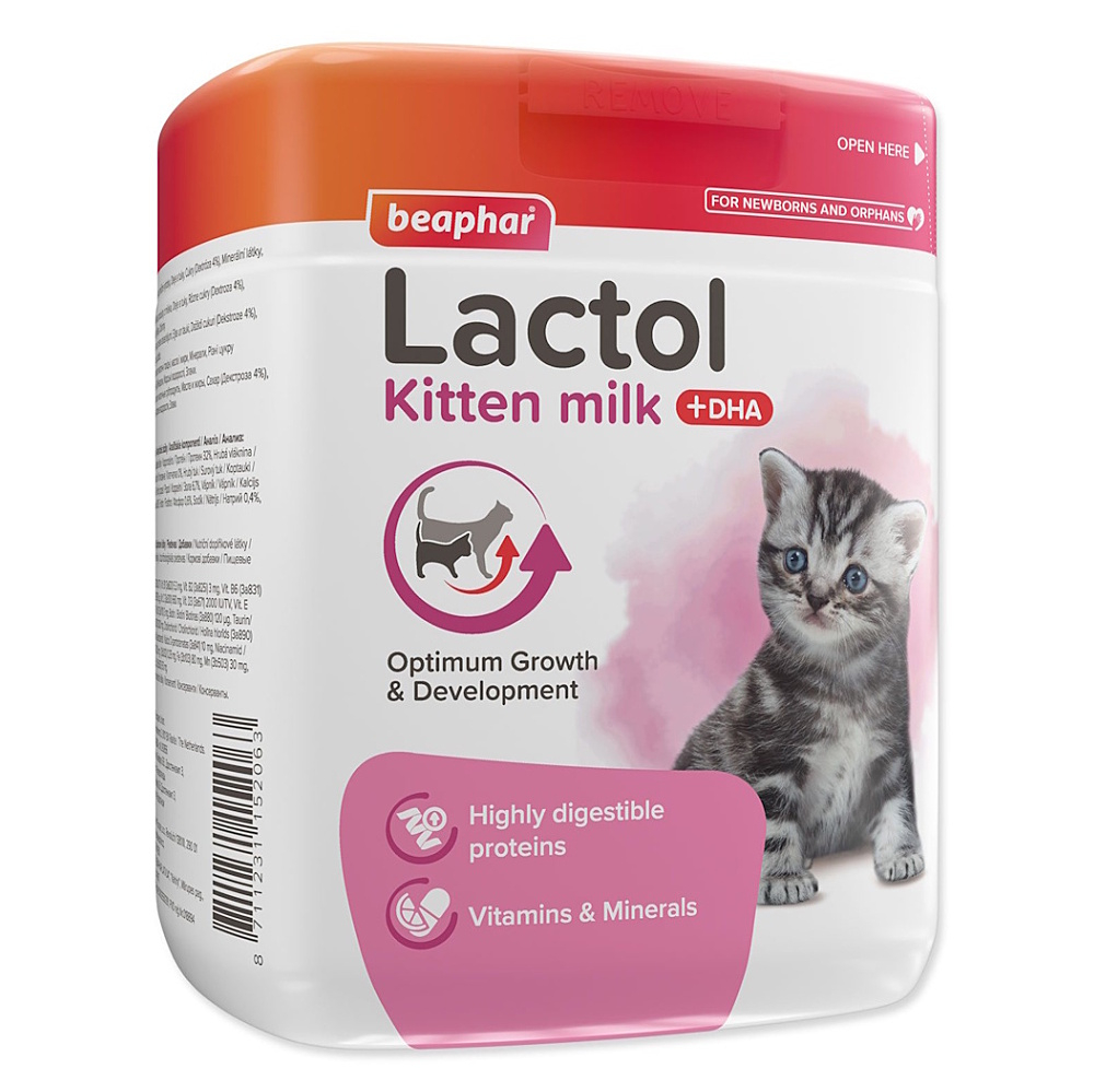 E-shop BEAPHAR Lactol Kitty sušené mlieko pre mačiatka 500 g