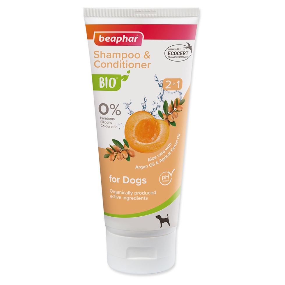 BEAPHAR Šampón s kondicionérom 2v1 BIO 200 ml