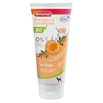BEAPHAR Šampón s kondicionérom 2v1 BIO 200 ml (Šampóny pre psov)