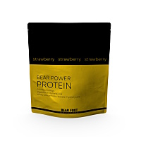 BEAR FOOT Bear power srvátkový koncentrát CFM proteín jahoda 1000 g