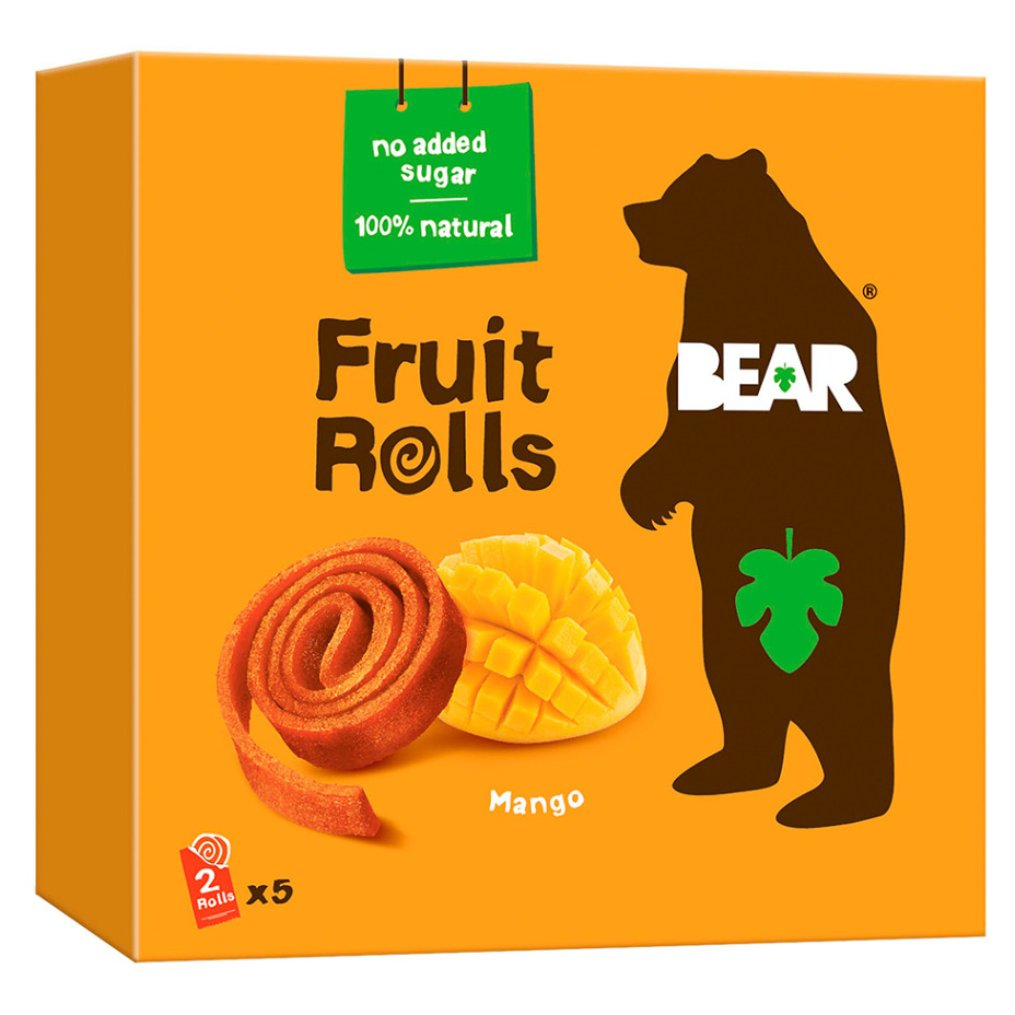 BEAR Ovocné plátky mango 5 x 20 g