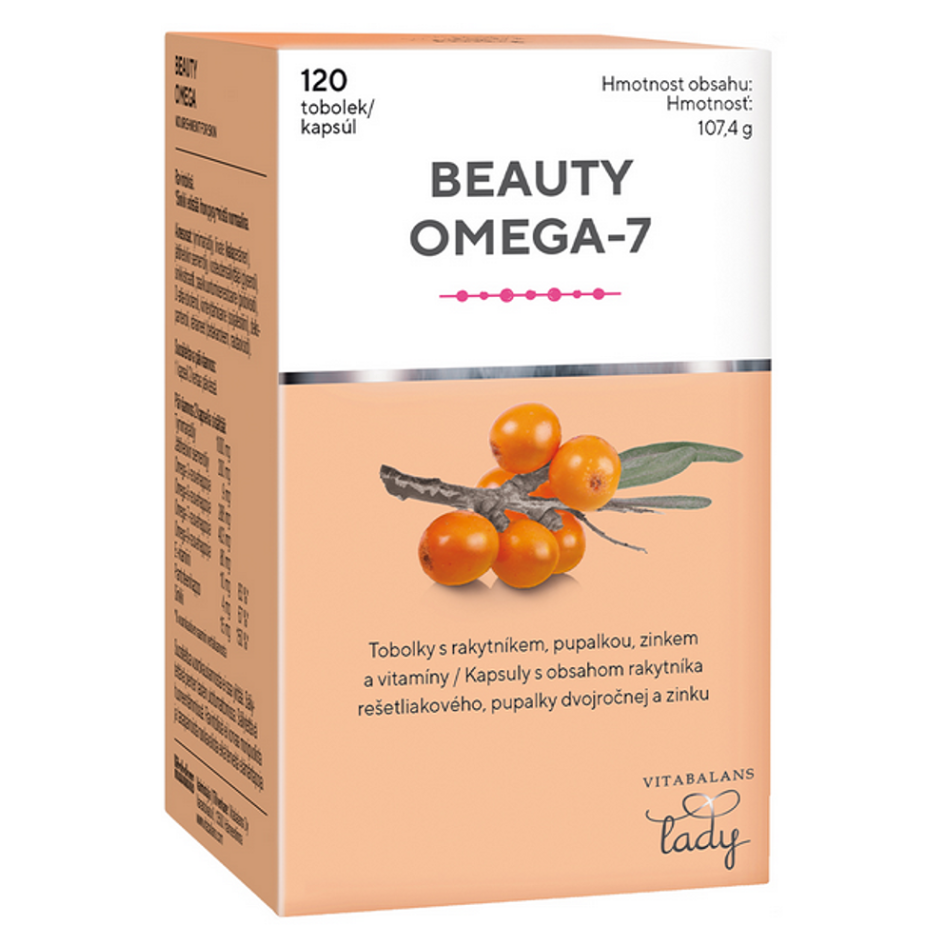 VITABALANS LADY Beauty omega-7 120 kapsúl kúpite na Mojalekaren.sk
