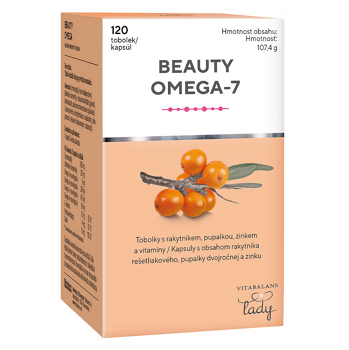 VITABALANS LADY Beauty omega-7 120 kapsúl