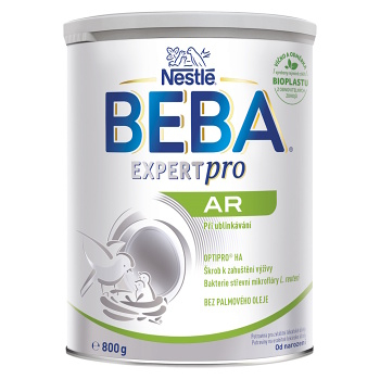BEBA Expert pre AR mliečna dojčenská výživa pri grckaní 800 g (Počiatočné mlieka pre deti) - Hypoalergénny