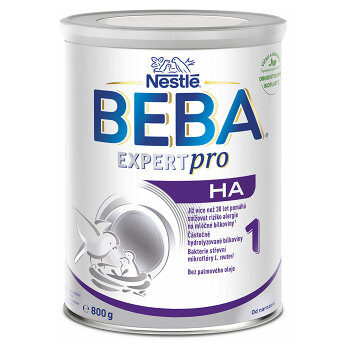 BEBA ExpertPro HA 1 Špeciálna dojčenská výživa od narodenia 800 g