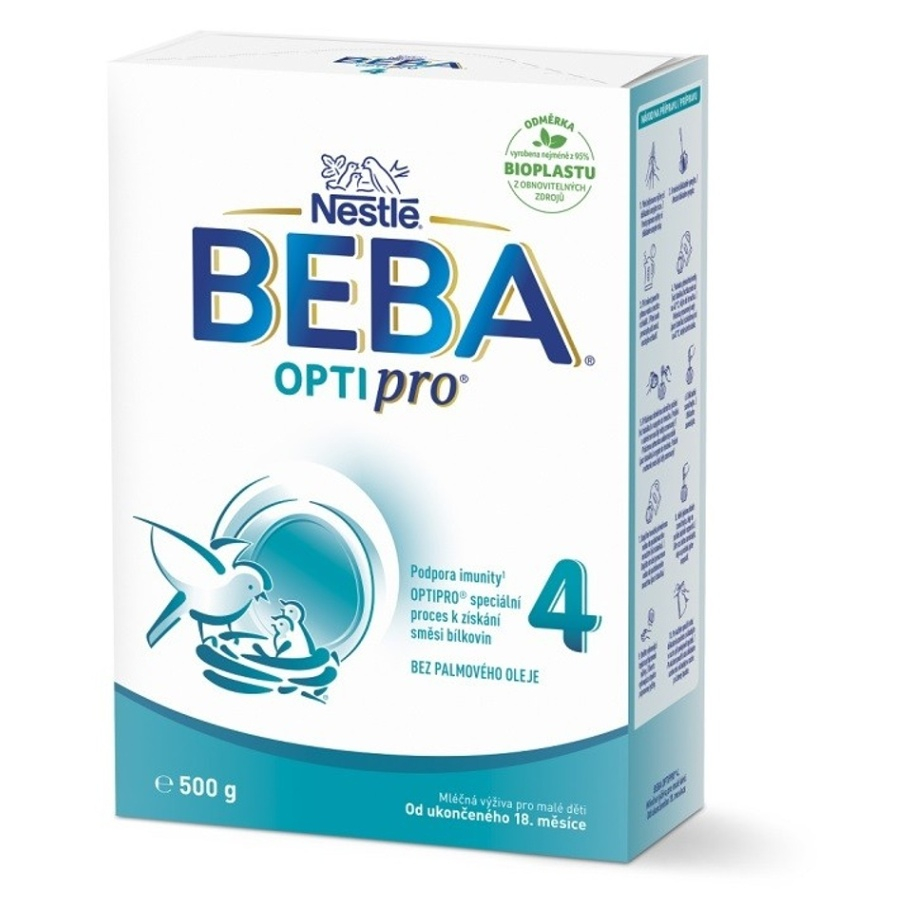 E-shop BEBA Optipro 4 batoľacie mlieko od 18. mesiaca 500 g
