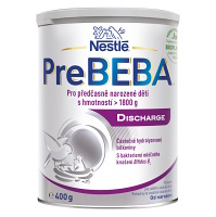 BEBA PreBeba discharge mliečna dojčenská výživa 400 g