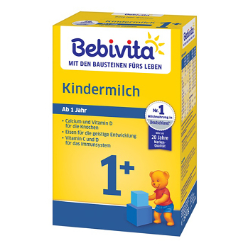 BEBIVITA Junior 1+ mliečny nápoj od ukončeného 12m 500 g (Pokračovacie mlieka)