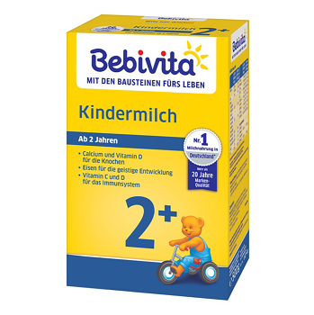 BEBIVITA Junior 2+ mliečny nápoj od uk.24m 500 g (Pokračovacie mlieka)