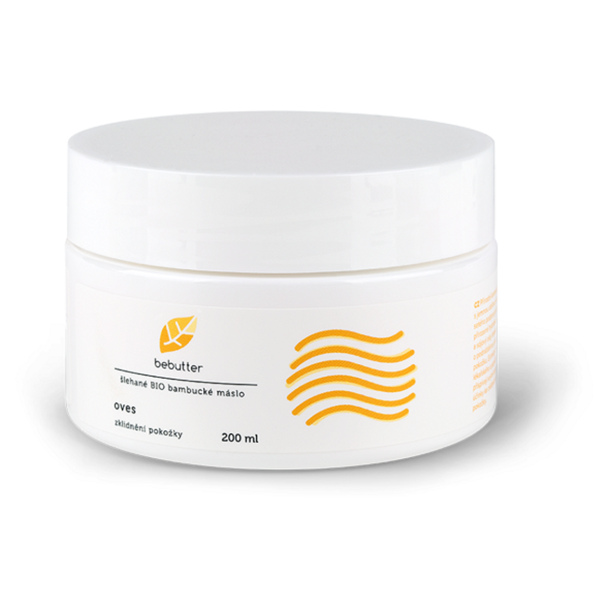 AROMATICA Bebutter Šľahané bambucké maslo ovos BIO 200 ml