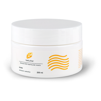 AROMATICA Bebutter Šľahané bambucké maslo ovos BIO 200 ml (Prírodná starostlivosť o telo) - Hydratačný, BIO