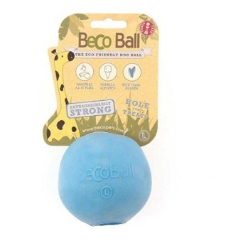 BECO Ball EKO loptička pre psov - modrá L