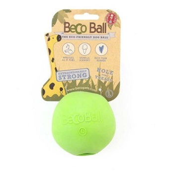 BECO Ball EKO loptička pre psov - zelená M