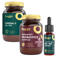 BEGGS Výživové doplnky a vitamíny 3 za cenu 2