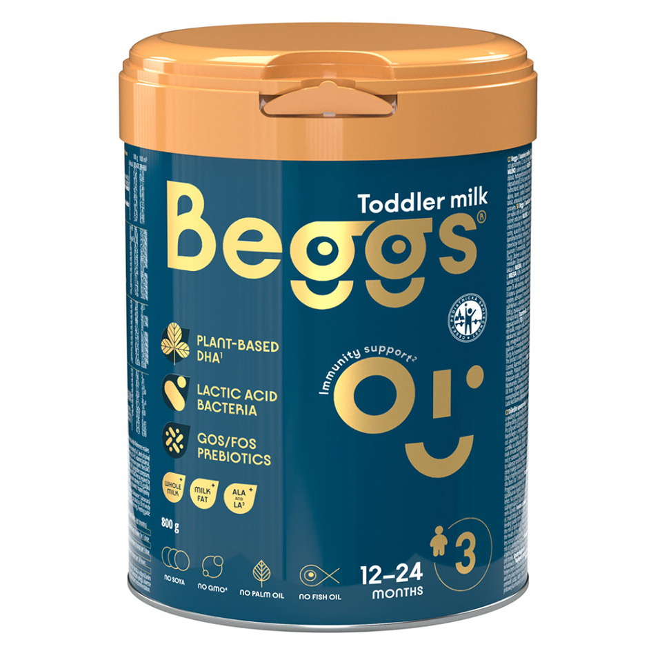 BEGGS 3 Batoľacie mlieko od 12 - 24 mesiaca 800 g kúpite na Mojalekaren.sk