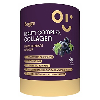 BEGGS Beauty and Glow Collagen Blackcurrant 30x5,8 gramov (Vitamíny na pleť) - Viaczložkové