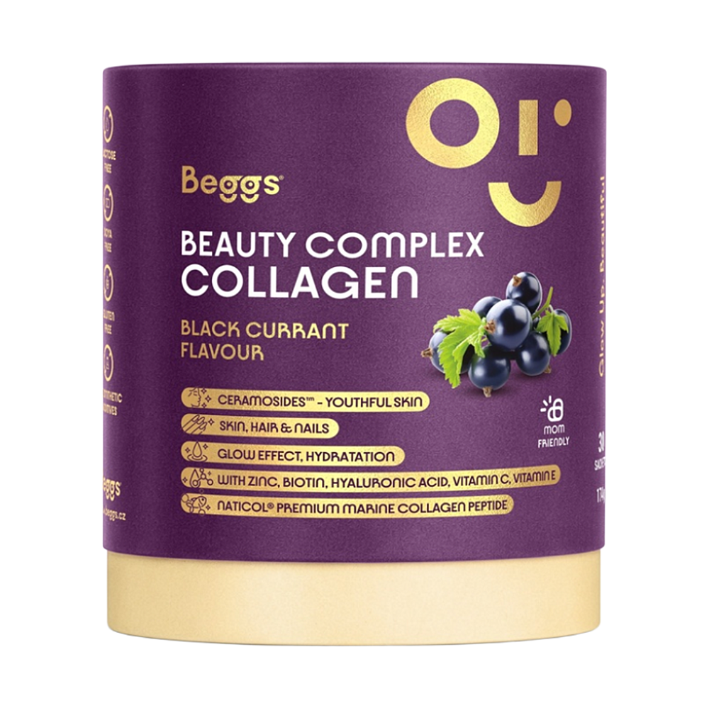 BEGGS Beauty and Glow Collagen Blackcurrant 30x5,8 gramov kúpite na Mojalekaren.sk