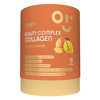 BEGGS Beauty and Glow Collagen Mango 30x5,7 gramov (Vitamíny na pleť) - Viaczložkové