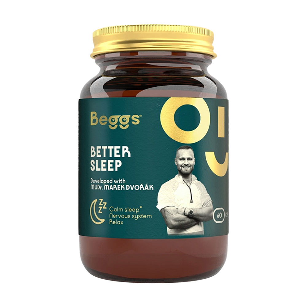 BEGGS Better Sleep developed with Marek Dvořák 60 kapsúl