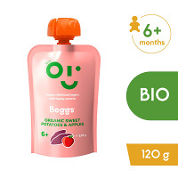BEGGS Batáty a jablká 6m+ 120 g