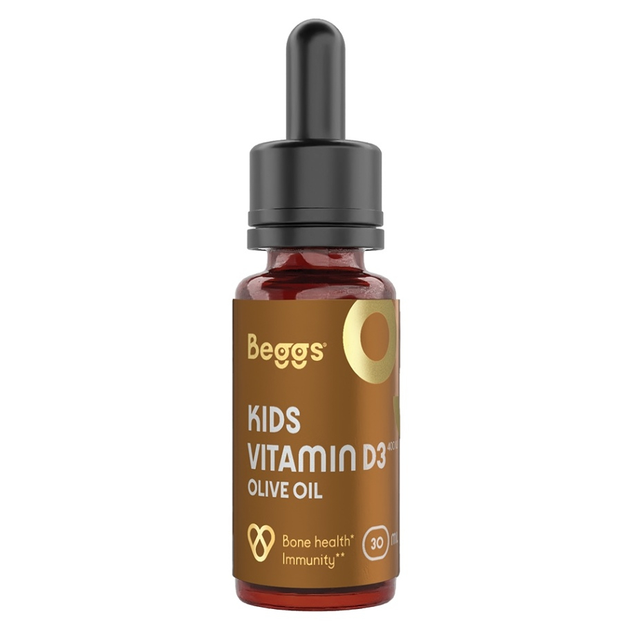 Beggs Kids Vitamin D3 400 IU Olive Oil kvapky s vitamínom D pre deti od narodenia 30 ml kúpite na Mojalekaren.sk