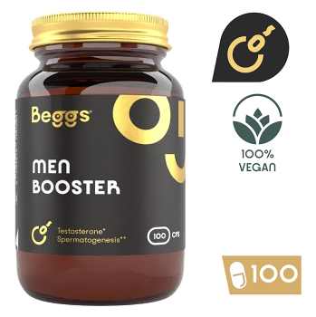 BEGGS Men Booster 100 kapsúl (Potencia, erekcia) - Viaczložkové - obrázok 2/3