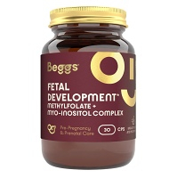 BEGGS Methylfolate + myo inositol complex 30 kapsúl