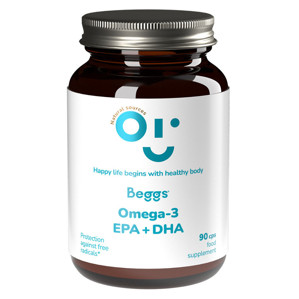 BEGGS Omega 3 a EPA + DHA 90 kapsúl kúpite na Lekarna.cz