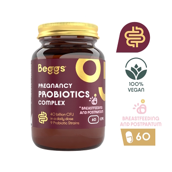 BEGGS Pregnancy Probiotics Complex 60 kapsúl (Probiotiká, laktobacily) - Viaczložkové - obrázok 2/4