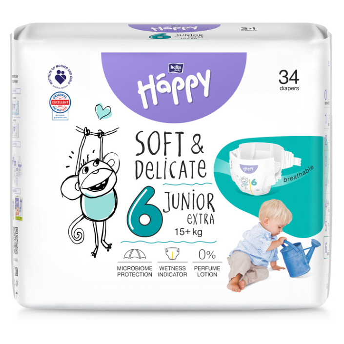 BELLA Baby Happy Junior Extra 34 ks kúpite na Mojalekaren.sk
