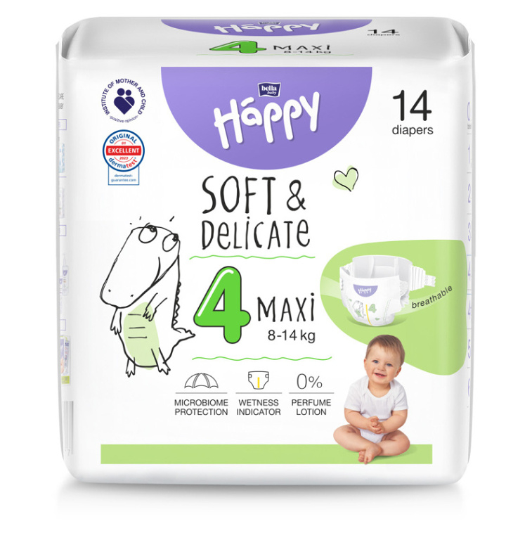 BELLA HAPPY Baby maxi 14 kusov kúpite na Mojalekaren.sk