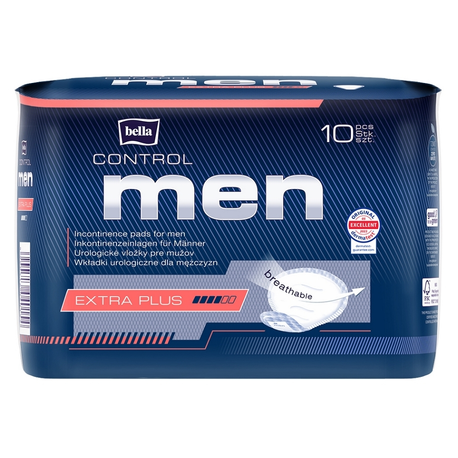 BELLA Control Men Extra plus inkontinenčné vložky pre mužov 10 ks
