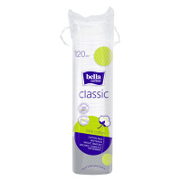 BELLA Cotton Classic Odličovacie tampóny 120 kusov