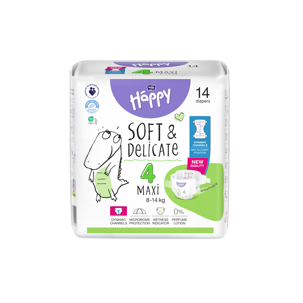 BELLA HAPPY Baby maxi 14 kusov kúpite na Mojalekaren.sk