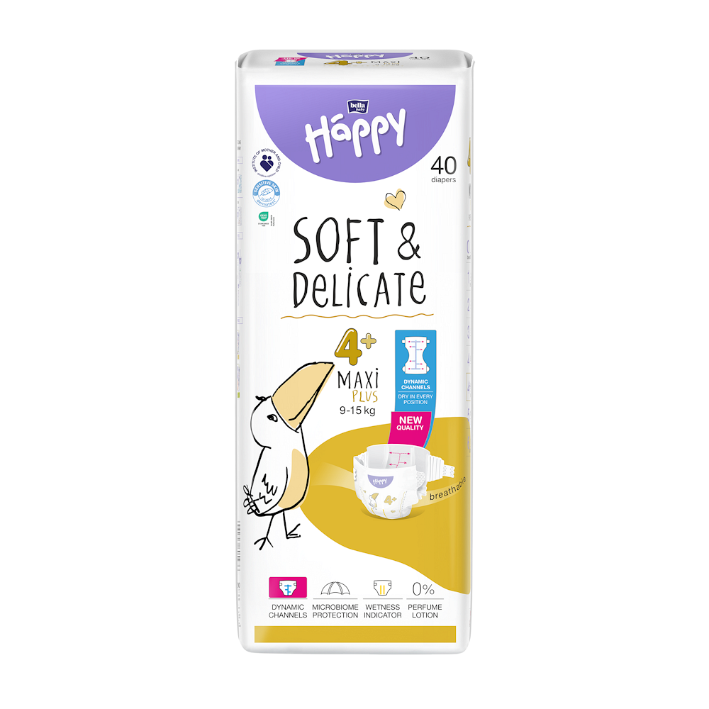 BELLA HAPPY Baby maxi plus 40 kusov