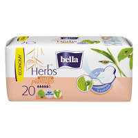 BELLA Herbs Plantago Hygienické vložky s krídelkami 20 ks