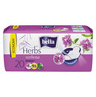 BELLA Herbs Verbena Hygienické vložky s krídelkami 20 kusov