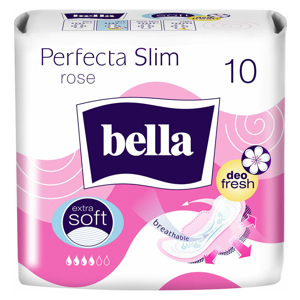 E-shop BELLA Perfecta Slim Rose Hygienické vložky 10 ks