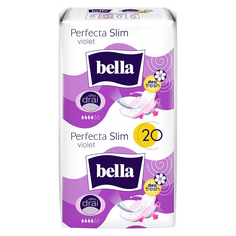 BELLA Perfecta Slim Violet vložky 20 ks