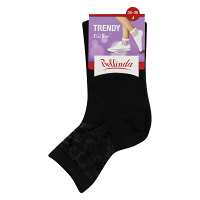 BELLINDA Dámske ponožky trendy 35-38 čierne 1 kus